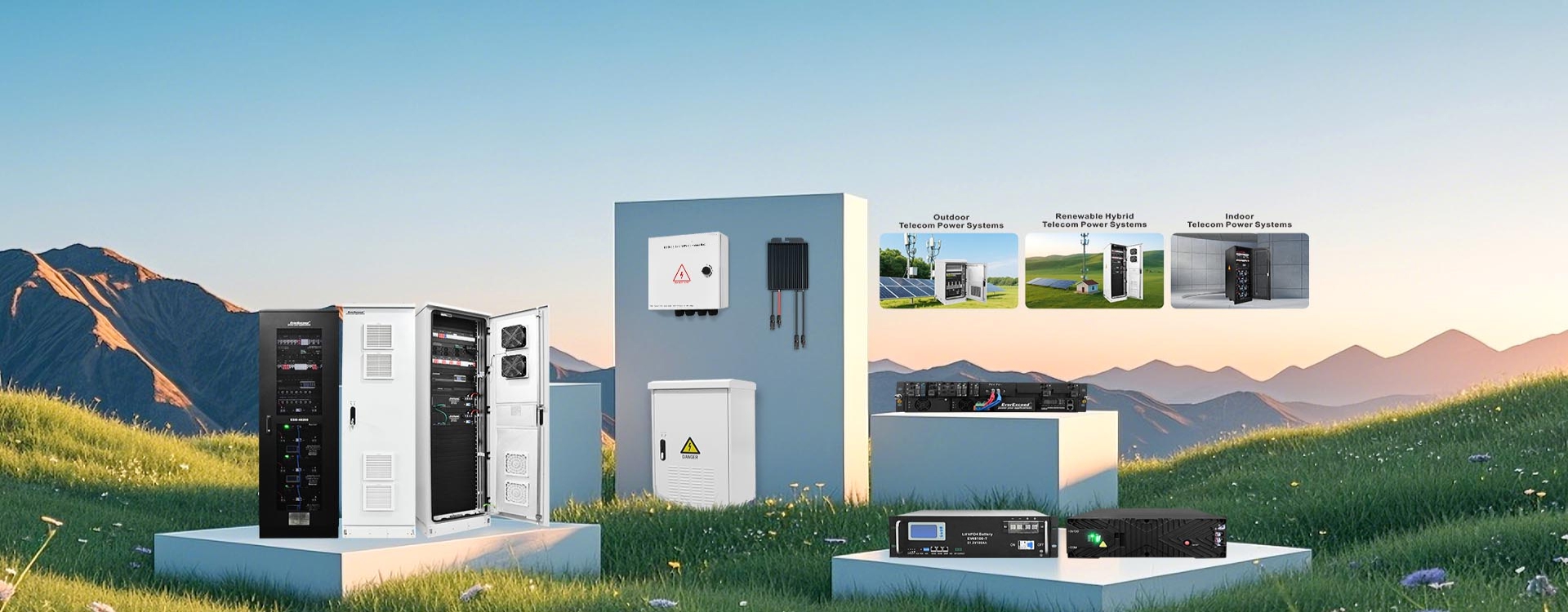 HUADA Power industrial UPS and telecom energy solution